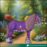 Horse Color:Watercolor Chestnut 