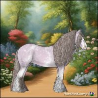 Horse Color:Watercolor White Spotted Red Dun
