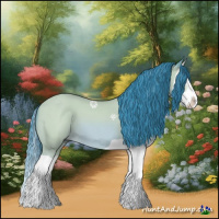 Horse Color:Watercolor Bay Splash