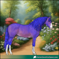 Horse Color:Watercolor Bay 