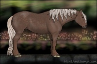 Horse Color:Silver Black 