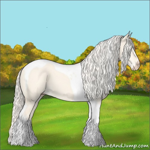 Horse Color:Cremello Dun Tobiano