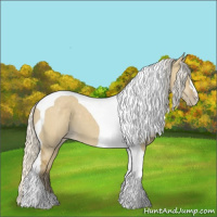 Horse Color:Silver Smoky Grullo Tobiano Varnish 