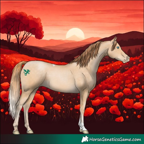 Horse Color:Buckskin Pearl Sabino Tobiano 