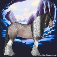 Horse Color:Platinum Bay Tobiano 