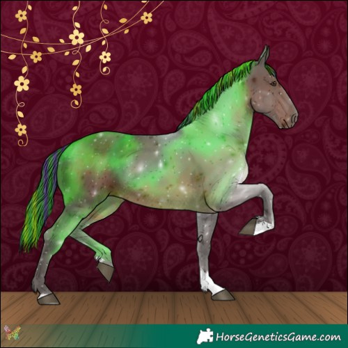 Horse Color:Painted Liver Chestnut