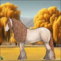 Horse Color:Sable Champagne Pearl 