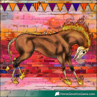 Horse Color:Bay 