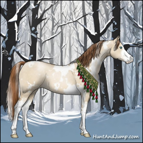 Horse Color:White Spotted Smoky Grullo Pearl Sabino