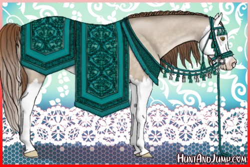 Horse Color:Brown Pearl Dun Splash 