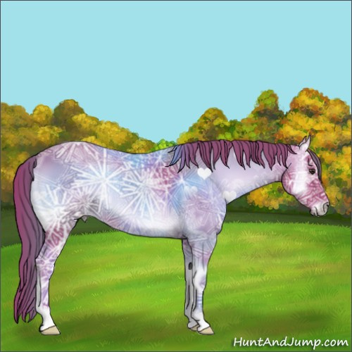 Horse Color:Watercolor Red Onyx Ice 