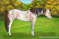 Horse Color:Painted Brown Ice 