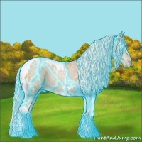 Horse Color:Thunderstruck Silver Buckskin Ice Pearl Tobiano 
