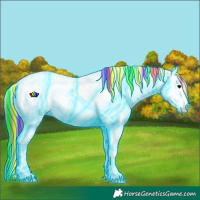 Horse Color:Painted Thunderstruck Buckskin Onyx Sabino 