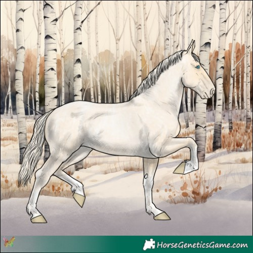 Horse Color:Palomino Roan Pearl  and Palomino Roan Pearl 
