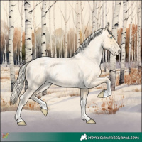 Horse Color:Palomino Roan Pearl  and Palomino Roan Pearl 