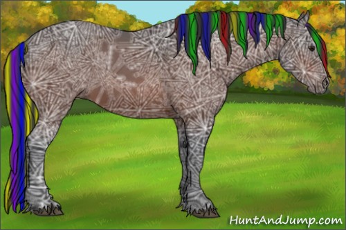 Horse Color:Painted Brown Ice 