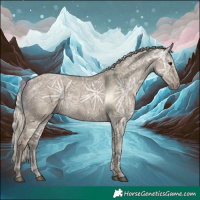 Horse Color:Silver Smoky Grullo Ice 