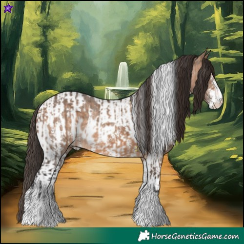 Horse Color:White Spotted Bay Dun Tobiano and Bay Dun Sabino Tobiano Near Leopard