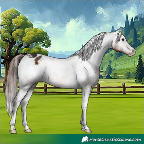 Horse Color:Bay Sabino Appaloosa 
