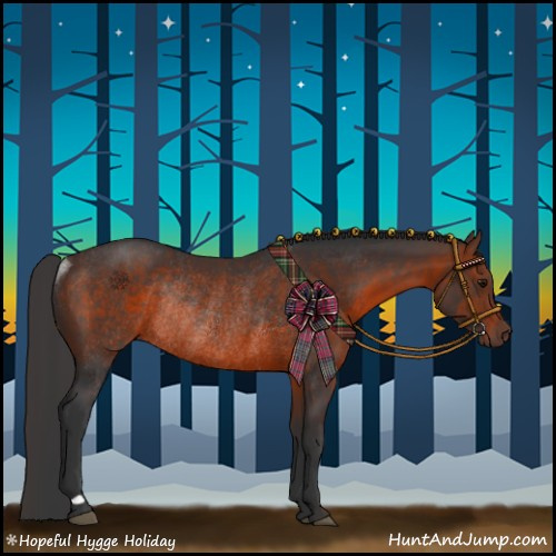 Horse Color:Brown Rabicano 