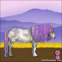 Horse Color:Painted Nacre White Spotted Silver Buckskin Ice Rabicano 