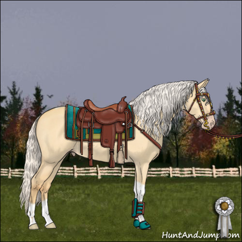 Horse Color:Silver Amber Cream Champagne Dun Tobiano 