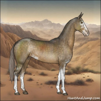 Horse Color:Chocolate Palomino Sabino 