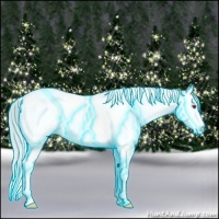 Horse Color:Thunderstruck Watercolor White Spotted Silver Buckskin Chinchilla Pearl Splash Tobiano Rabicano 