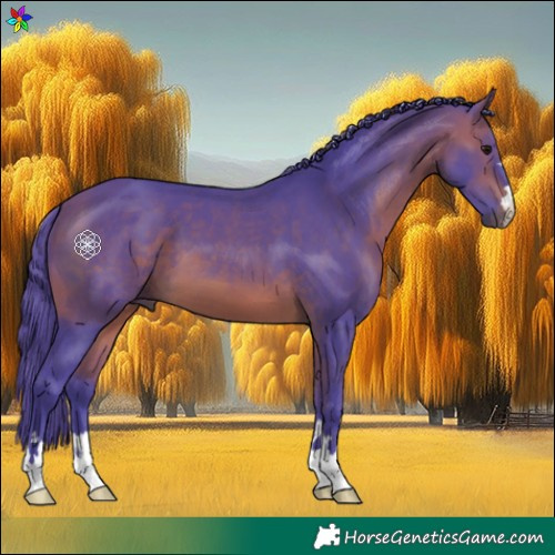 Horse Color:Watercolor Bay 