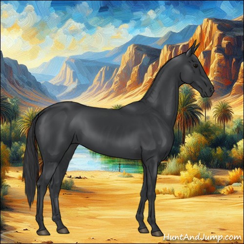 Horse Color:Black 