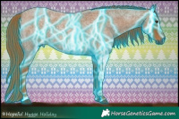 Horse Color:Gray Thunderstruck Red Roan 