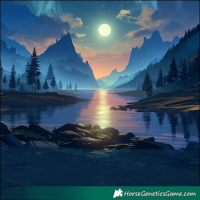 Horse Color:Platinum Chocolate Buckskin