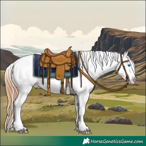 Horse Color:Red Dun Splash Appaloosa 