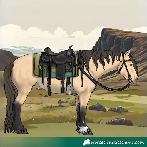 Horse Color:Buckskin 
