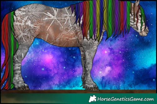 Horse Color:Painted Brown Ice 
