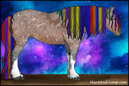 Horse Color:Painted Bay Ice 