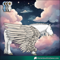 Horse Color:Gold Cream Champagne Snowdrop Splash Near Fewspot 