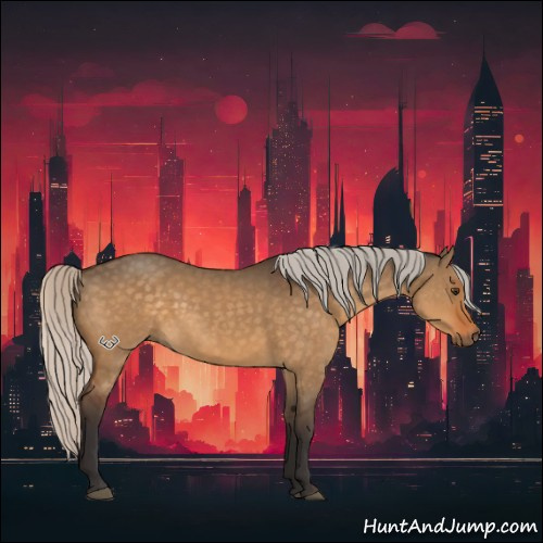 Horse Color:Silver Buckskin Dun