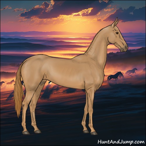 Horse Color:Chestnut Sabino 
