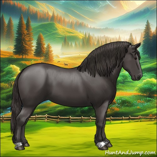 Horse Color:Smoky Black 