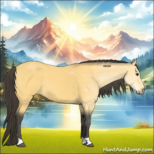 Horse Color:Buckskin 