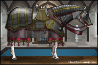 Horse Color:White Spotted Bay Ice Sabino Appaloosa Rabicano 