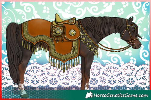 Horse Color:Liver Chestnut and Liver Chestnut