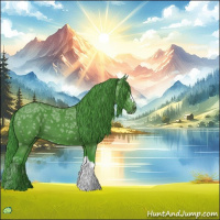 Horse Color:Watercolor Black Ice 