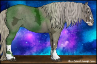Horse Color:Silver Grullo Ice Splash 