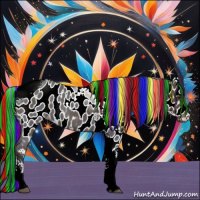 Horse Color:Painted Bay Sabino Tobiano Appaloosa 