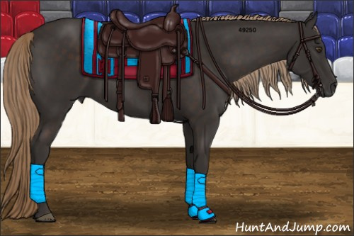 Horse Color:Liver Chestnut Tobiano
