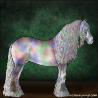 Horse Color:Nacre Silver Brown Chinchilla Onyx 