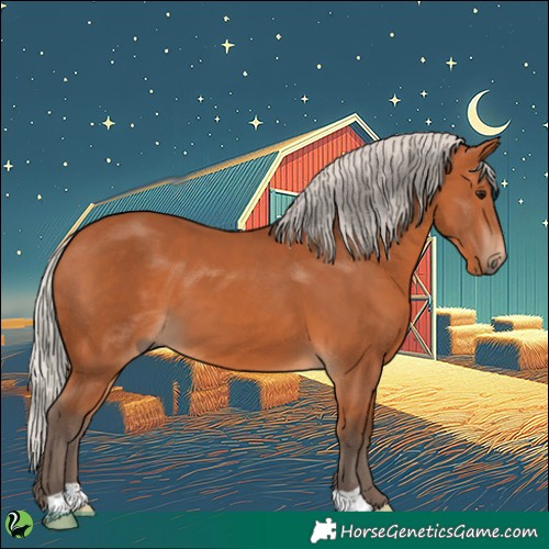 Horse Color:Silver Bay 